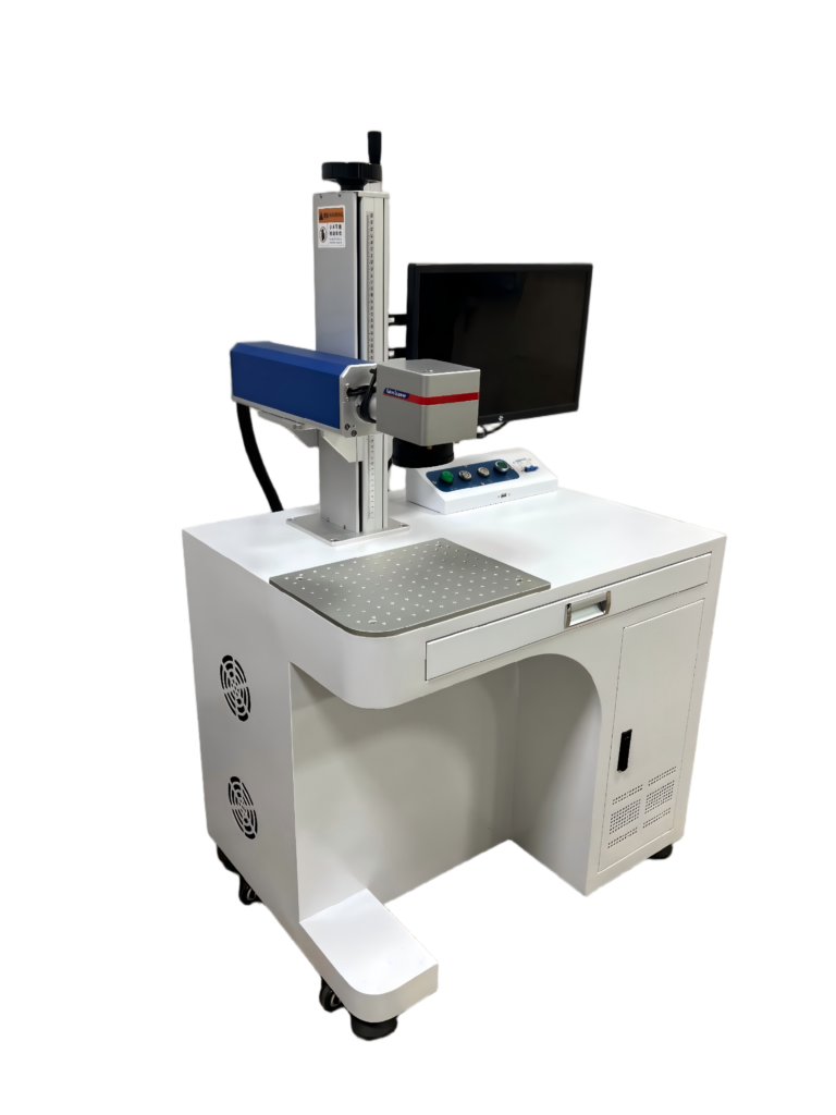 Industrial Fiber Laser Marking Machine with Vision System - RIVOMACH